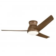 Outdoor ceiling fan with light Eris - Excellence Edition,  152 cm, walnut, for WET locations
