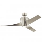 Ceiling fan with light Phree - Excellence Edition,  142 cm, brushed nickel