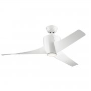 Ceiling fan with light Phree - Excellence Edition,  142 cm, white