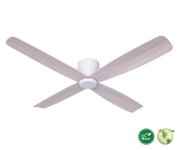 Fraser Hugger DC-ceiling fan  132 cm, white, ideal for...