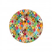 Mosaic Plate  20 cms round
