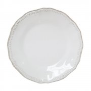 Provence dinner plate  28 cms round, white