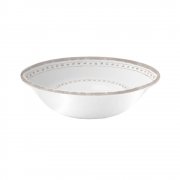 Provence cereal bowl  19 cms round, white
