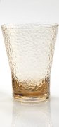 Drinking glass Eastman Tritan Crackle bronze 400 ml