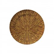 Giving Tree Plate 20 cms round, wheat