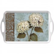 Noble Hortensia Tray 43x33 cms rectangular, with handles