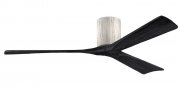Irene Hugger DC-ceiling fan  152 cm, barn wood, 3 black finish wooden blades