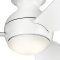 Ceiling fan with light Sola - Excellence Edition,  86 cm, white