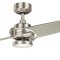 Ceiling fan with light Xety - Excellence Edition,  142 cm, brushed nickel