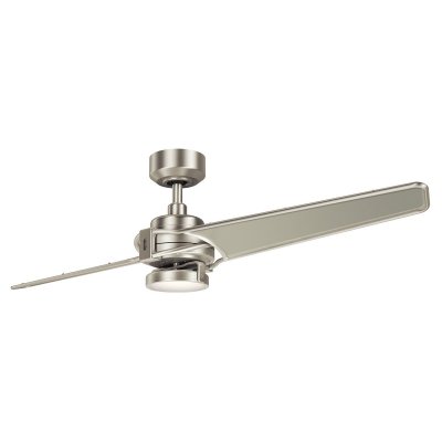 Ceiling fan with light Xety - Excellence Edition,  142 cm, brushed nickel