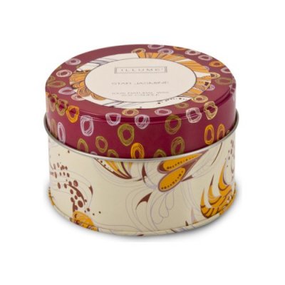 Star Jasmine scented candle in a retro tin
