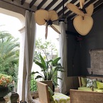 Palisade ceiling fan at Livingdreams, Mallorca