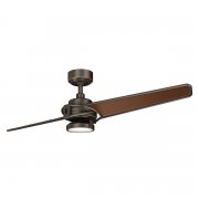 Ceiling fan with light Xety - Excellence Edition, Ø 142 cm, olde bronze