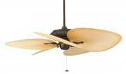 Belleria Outdoor Ceiling Fan, aged bronze, BPP1TN