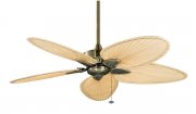 Windpointe ceiling fan, antique brass/5