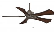 Windpointe ceiling fan, oil-rubbed bronze/5 natural palm...