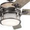 Outdoor ceiling fan with light Ahrendale - Excellence Edition, Ø 152 cm, anvil iron, for WET locations
