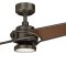 Ceiling fan with light Xety - Excellence Edition, Ø 142 cm, olde bronze