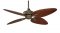 Bayhill II ceiling fan with or without light, Venetian bronze
