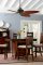 Bayhill II ceiling fan with or without light, Venetian bronze