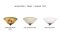 Windpointe ceiling fan Menorca - limited Edition, pewter, palm leaf blades