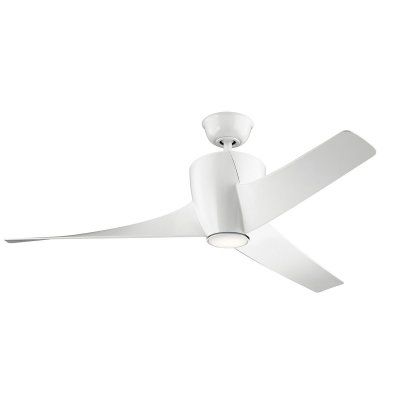 Ceiling fan with light Phree - Excellence Edition, Ø 142 cm, white