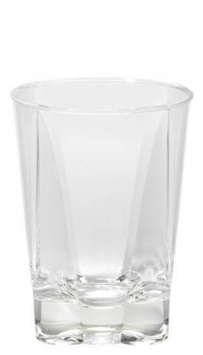Crystal clear Trinkglas (Acryl) 410 ml