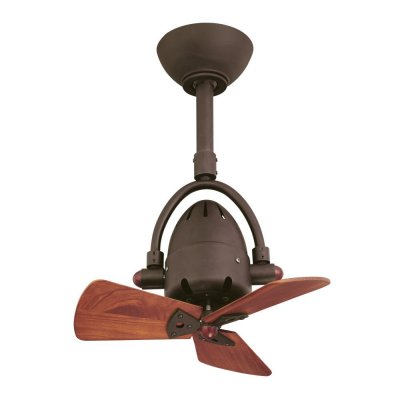 Diane oscillating ceiling fan, textured bronze