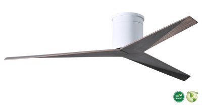 Eliza Hugger ventilador de techo Ø 142 cm, blanco / roble envejecido